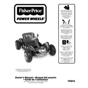 Power Wheels Mattel Lil Dune Racer Y5014 Toy manual cover