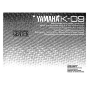 Yamaha K-09 Cassette Deck manual cover