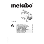 Metabo Power 260 Compressor manual cover