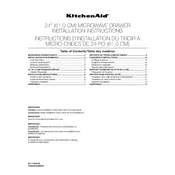 KitchenAid KMBD104GSS Microwave manual cover