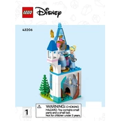 LEGO Cinderella 43206-1 Construction Set manual cover