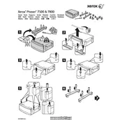 Xerox Phaser 7800 Stand Printer manual cover