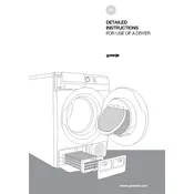 Gorenje WaveActive DE7B Dryer manual cover