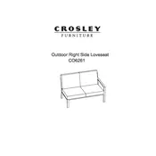 Crosley CO6261 Chair manual cover