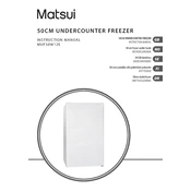 Matsui MUF50W12E manual cover