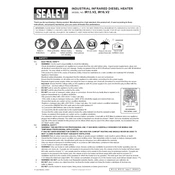 Sealey IR13.V2 Heater manual cover