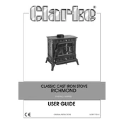 Clarke 6909905 Richmond Classic Cast Iron Stove manual cover