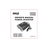 Pyle PNVR300 Power Inverter manual cover