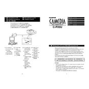 Olympus C-P20U manual cover