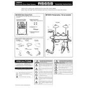 Yamaha RS65S Drum Rack manual cover