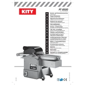 Kity PT 8500 3012202916 Planing Machine manual cover