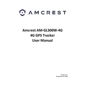 Amcrest AM-GL300W-4G GPS Tracker manual cover