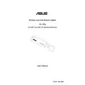 ASUS WL-167g Router manual cover