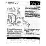 Fisher Price Mattel Sand Castle 75997 Toy manual cover