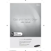 Samsung DV501AG Dryer manual cover