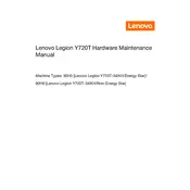 Lenovo Legion Y720T-34IKH Computer manual cover