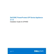 Dell PowerPortect 2.7.3 DP4400 Data Protection manual cover