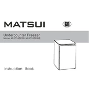 Matsui MUF1858W manual cover