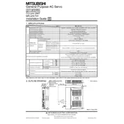 Mitsubishi MR-J2S-T01 Servo manual cover