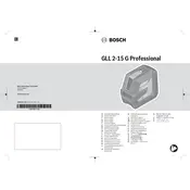 Bosch 0 601 063 W00 Laser manual cover