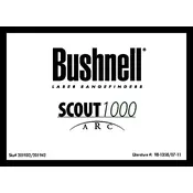 Bushnell 201942 Rangefinder manual cover