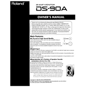 Roland DS-90A manual cover