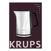 Krups BW500B55 Kettle manual cover