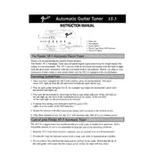 Fender AT-3 Tuner manual cover