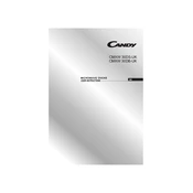 Candy CMXW 30DB-UK manual cover