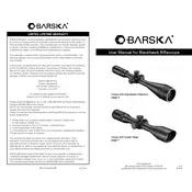 Barska AC12449 Scope manual cover