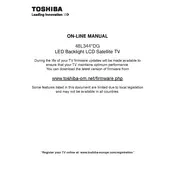 Toshiba 48L3441DG TV manual cover