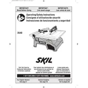 Skil 3540-02 Saw manual cover