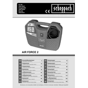 Scheppach AIR FORCE 2 5906126901 Compressor manual cover