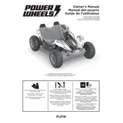 Power Wheels Mattel Dune Racer FLP16 Toy manual cover