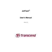 Transcend JetFlash 70 USB Drive manual cover