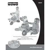 Fisher Price Mattel Sit-To-Stand Giraffe K8844 Toy manual cover