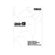 Yamaha DD-9 Percussion manual cover