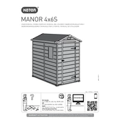 Keter Manor 4x6S Shed