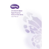 BenQ HT1075 manual cover