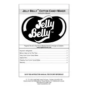 Jelly Belly L5863 CC18177 Cotton Candy Maker manual cover