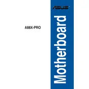 ASUS A88X-PRO Motherboard manual cover