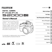 Fujifilm FinePix S2000HD Camera manual cover