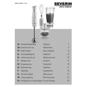 Severin SM 3798 Blender manual cover