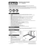 Sealey HFC08.V2 Crusher manual cover