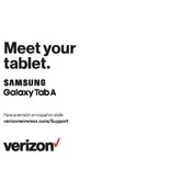 Samsung Galaxy Tab A 10.5 Verizon SM-T597VZKAVZW Tablet manual cover