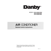 Danby DPA120HB1WDB Air Conditioner manual cover