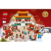 LEGO Chinese Festival 80105-2 Construction Set manual cover