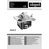 Scheppach Combi 6 5902401903 Combination Machine manual cover