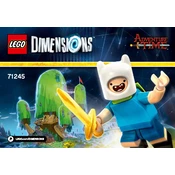 LEGO Adventure Time 71245-1 Construction Set manual cover