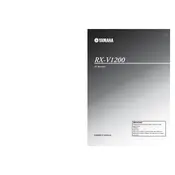 Yamaha RX-V1200 Receiver manual cover